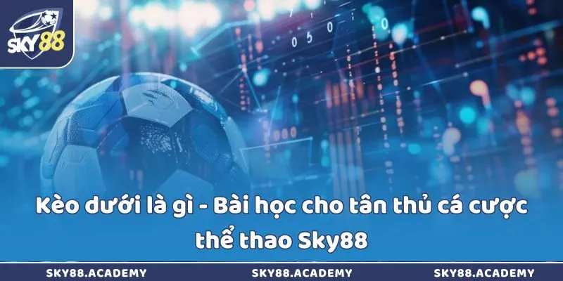 Kèo dưới là gì - Bài học cho tân thủ cá cược thể thao Sky88