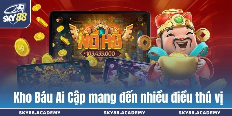 Nổ hũ Sky88 – Game đổi thưởng uy tín, dễ trúng jackpot lớn Kho Báu Ai Cập mang đến nhiều điều thú vị