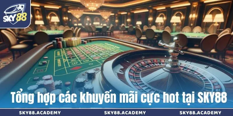 ON Casino – Sân chơi cá cược hiện đại, uy tín và hấp dẫn Tổng hợp các khuyến mãi cực hot tại SKY88